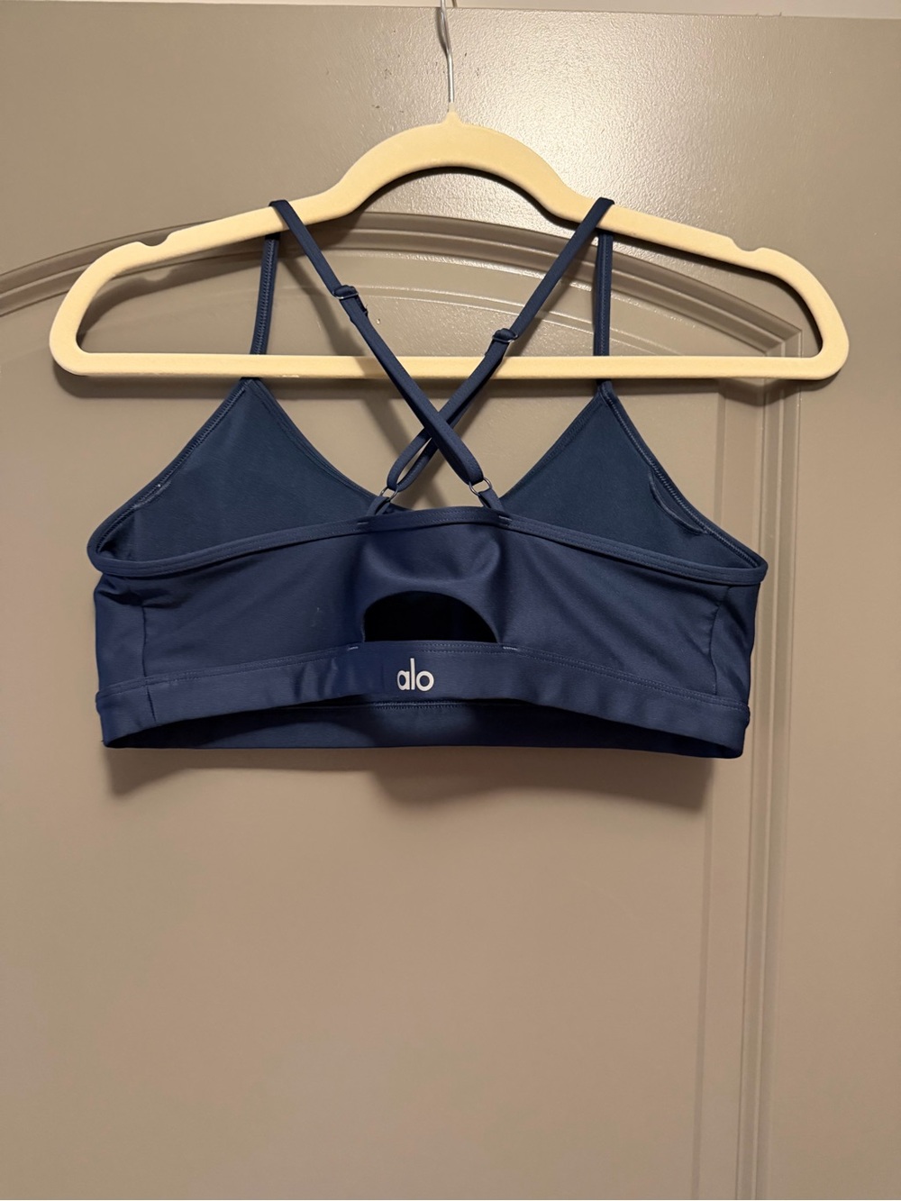 ALO Navy Set L Sports bra M Leggings - Picture 3 of 5